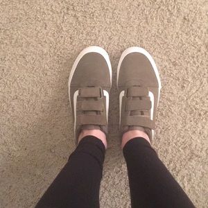 Like new Vans with Velcro
